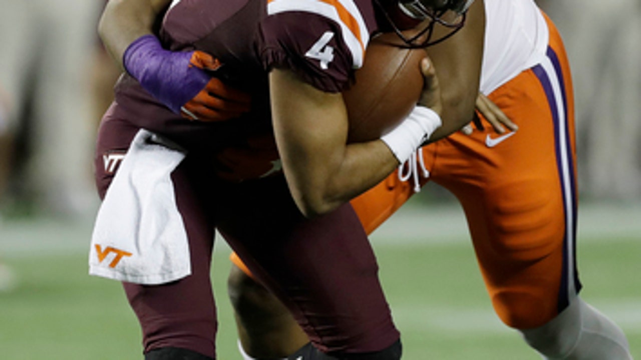 Arkansas turns attention to stopping No. 18 Hokies, QB Evans